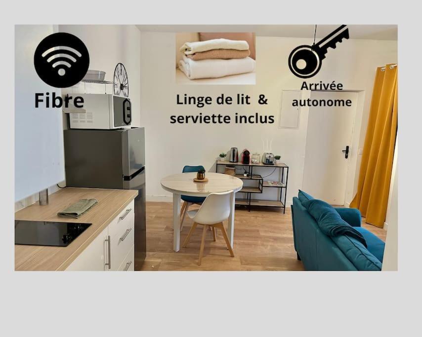 Lorient T2 , Hypercentre , Fibre ,Gare Leilighet Eksteriør bilde